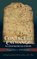Cover: Contact and Exchange in Later Medieval Europe - Boydell Press