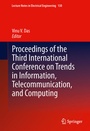 Cover: Proceedings of the Third International Conference on Trends in Information, Telecommunication and Computing - Springer