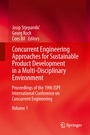 Cover: Concurrent Engineering Approaches for Sustainable Product Development in a Multi-Disciplinary Environment - Springer
