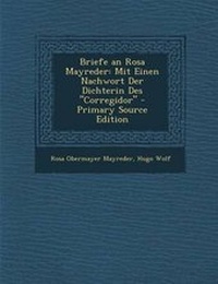 Enlarge image Cover: Briefe an Rosa Mayreder - Nabu Press