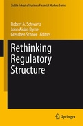 Cover: Rethinking Regulatory Structure - Springer