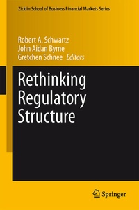 Enlarge image Cover: Rethinking Regulatory Structure - Springer