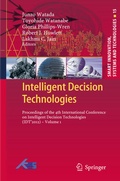 Cover: Intelligent Decision Technologies - Springer