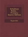 Cover: Erhaltene Reden - Nabu Press