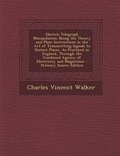 Cover: Electric Telegraph Manipulation - Nabu Press