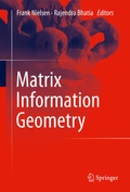 Cover: Matrix Information Geometry - Springer