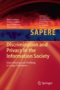 Cover: Discrimination and Privacy in the Information Society - Springer