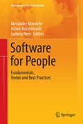 Cover: Software for People - Springer
