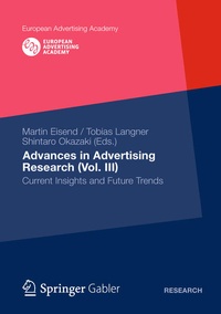 Enlarge image Cover: Advances in Advertising Research (Vol. III) - Springer Gabler
