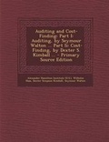 Cover: Auditing and Cost-Finding - Nabu Press