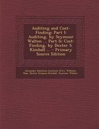 Enlarge image Cover: Auditing and Cost-Finding - Nabu Press