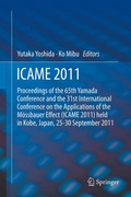 Cover: ICAME 2011 - Springer