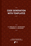 Cover: Code Generation with Templates - Atlantis Press (Zeger Karssen)