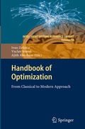Cover: Handbook of Optimization - Springer