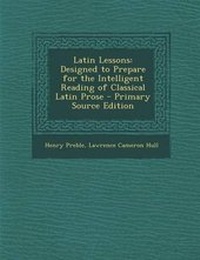 Enlarge image Cover: Latin Lessons - Nabu Press
