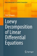 Cover: Loewy Decomposition of Linear Differential Equations - Springer