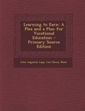 Cover: Learning to Earn - Nabu Press