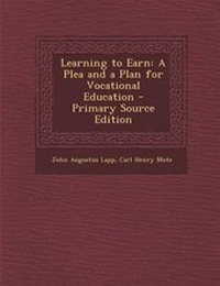 Enlarge image Cover: Learning to Earn - Nabu Press