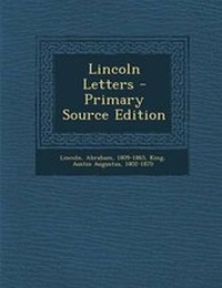 Enlarge image Cover: Lincoln Letters - Nabu Press