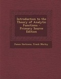 Cover: Introduction to the Theory of Analytic Functions - Nabu Press