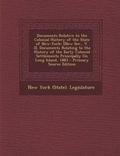 Cover: Documents Relative to the Colonial History of the State of New-York - Nabu Press