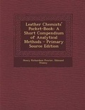 Cover: Leather Chemists' Pocket-Book - Nabu Press