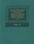 Cover: Zur Verbreitung Der Arten Der Formica Rufa Linnaeus-Gruppe. I. Haufigkeit, Geographische Verteilung Und Vorzugsstandorte Der Roten Waldameisen Im Gebiet Der Deutschen Demokratischen Republik. (Hymenoptera - Nabu Press