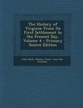 Cover: The History of Virginia - Nabu Press