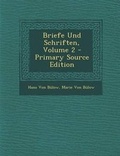 Cover: Briefe Und Schriften, Volume 2 - Nabu Press