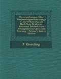 Cover: Untersuchungen Uber Dammerungserscheinungen - Nabu Press