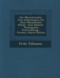 Cover: Der Menschensohn - Nabu Press