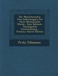 Enlarge image Cover: Der Menschensohn - Nabu Press