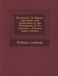 Cover: Electricity - Nabu Press