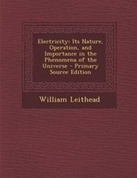 Enlarge image Cover: Electricity - Nabu Press