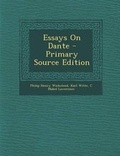 Cover: Essays on Dante - Nabu Press
