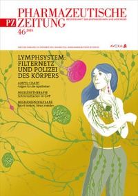 Bild vergrößern Bild: Pharmazeutische Zeitung (PZ) - Avoxa - Mediengruppe Deutscher Apotheker