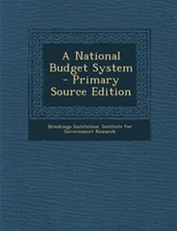 Enlarge image Cover: National Budget System - Nabu Press
