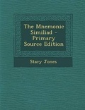 Cover: Mnemonic Similiad - Nabu Press