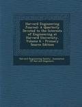 Cover: Harvard Engineering Journal - Nabu Press