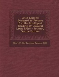 Enlarge image Cover: Latin Lessons - Nabu Press