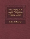 Cover: D.-G. Rossetti Et Les Preraphaelites Anglais - Nabu Press