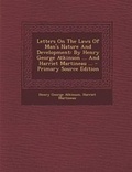 Cover: Letters on the Laws of Man's Nature and Development - Nabu Press