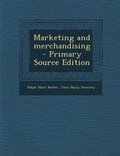 Cover: Marketing and Merchandising - Nabu Press