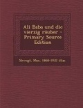 Cover: Ali Baba Und Die Vierzig Rauber (Primary Source) - Nabu Press