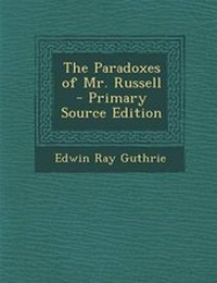 Enlarge image Cover: The Paradoxes of Mr. Russell - Nabu Press