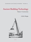 Cover: Ancient Building Technology, Volume 3: Construction (2 vols) - Brill