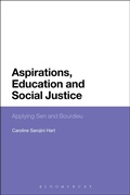 Cover: Aspirations, Education and Social Justice - Bloomsbury Academic USA