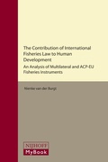 Bild: The Contribution of International Fisheries Law to Human Development - Martinus Nijhoff
