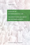 Bild: Lexicon of Environmental Law / Les definitions du droit de l'environnement - Martinus Nijhoff