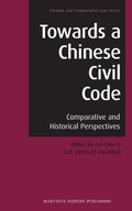 Cover: Towards a Chinese Civil Code - Martinus Nijhoff